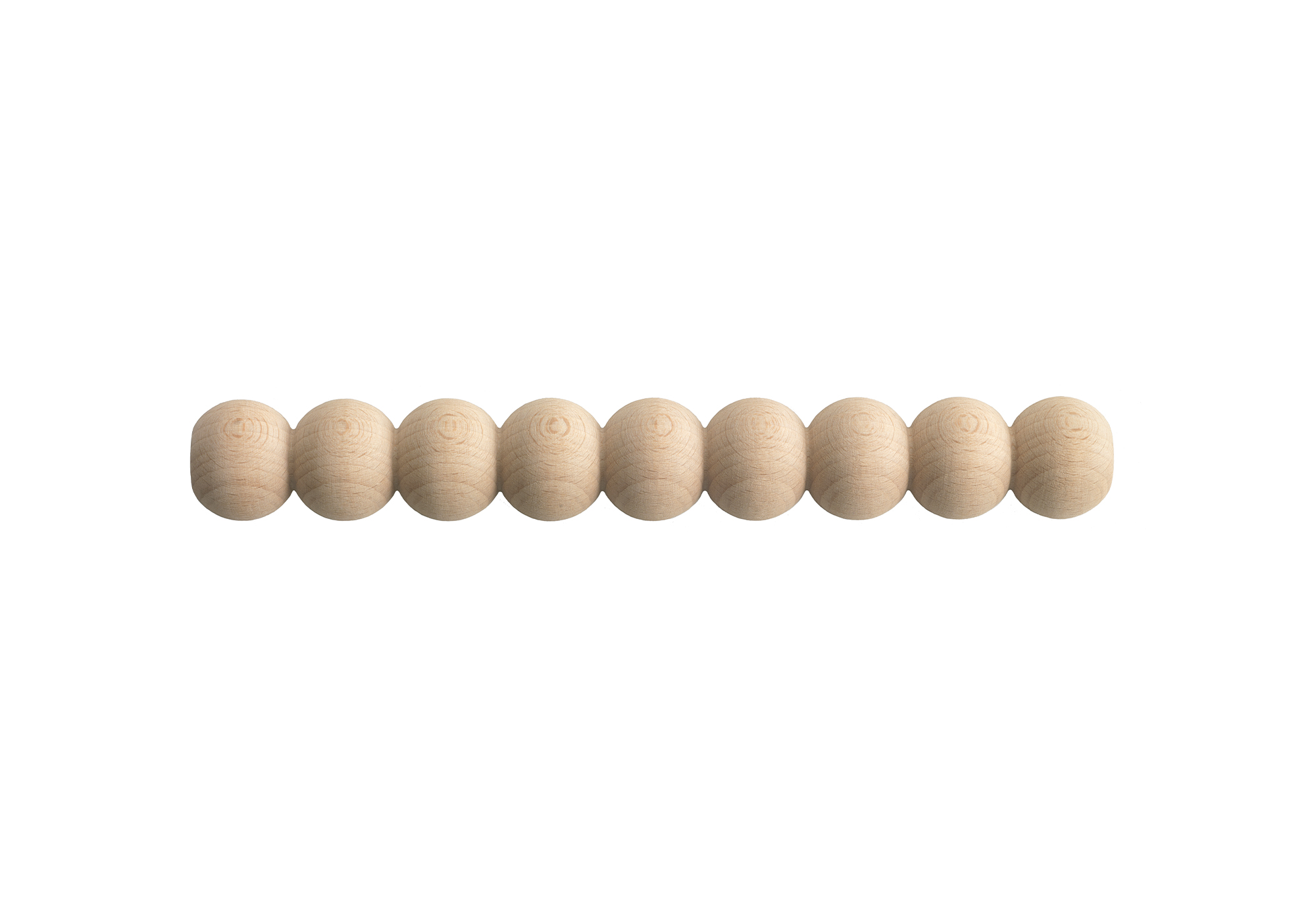 Beech Wood Extra Large Bobbin Wood Moulding