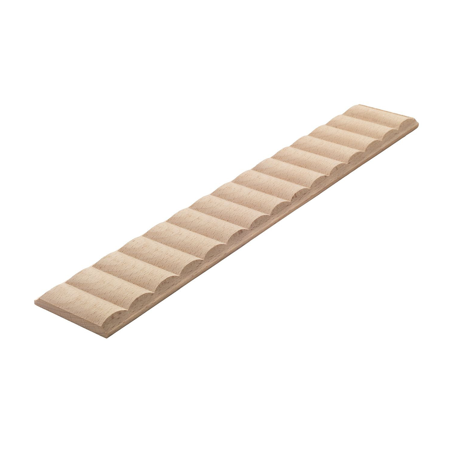 Beech Wood Dado Rails Cross Cut Wave Mouldings in Naas