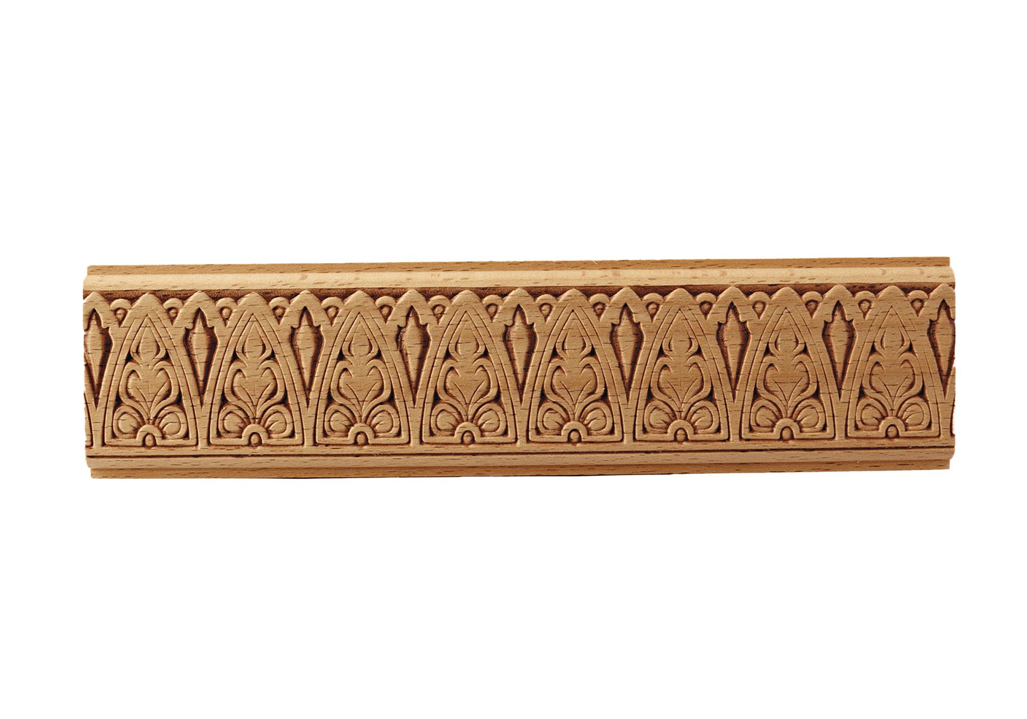 Beech Wood Frieze Embossed Moulding