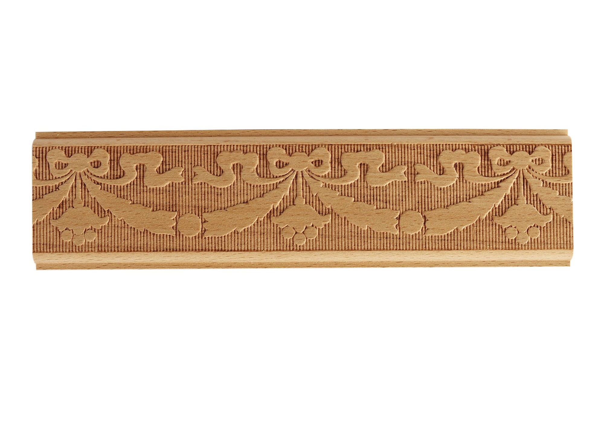 Beech Wood Frieze Embossed Moulding