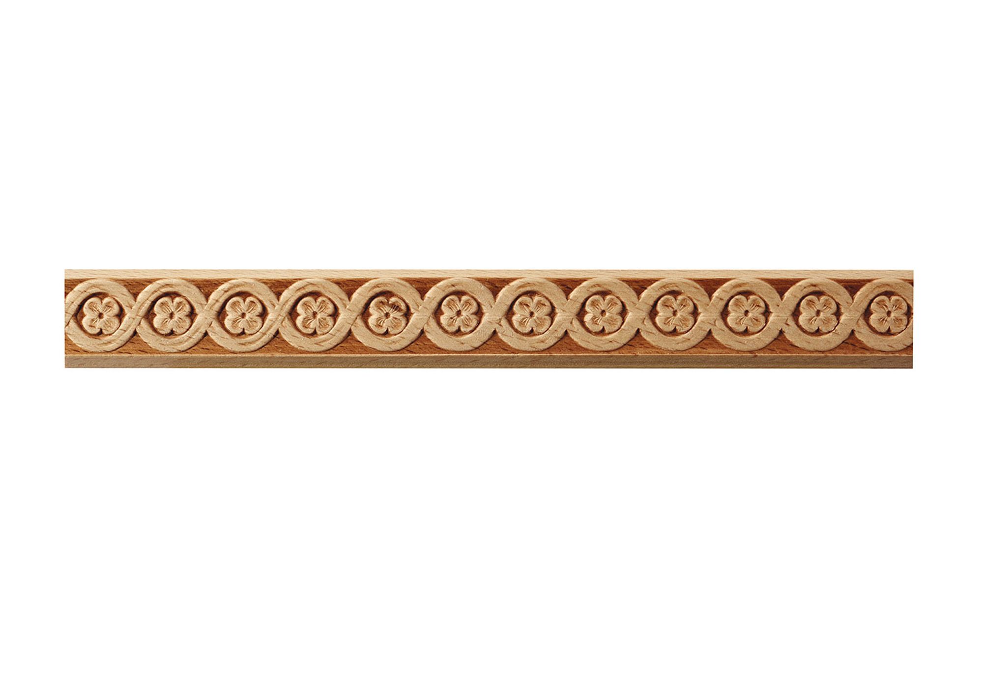 Beech Wood Astragal Embossed Moulding