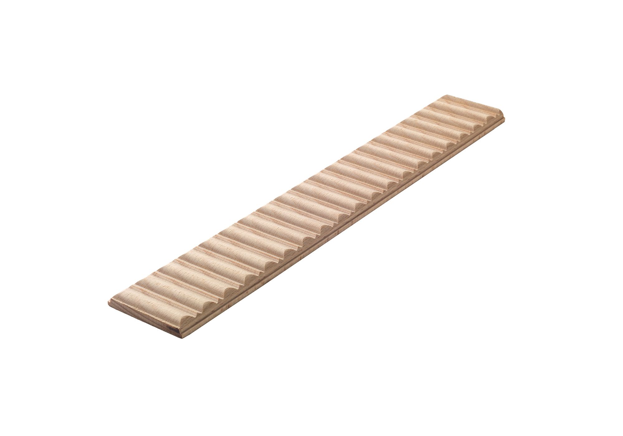 Beech Wood Cross Cut Wave Moulding