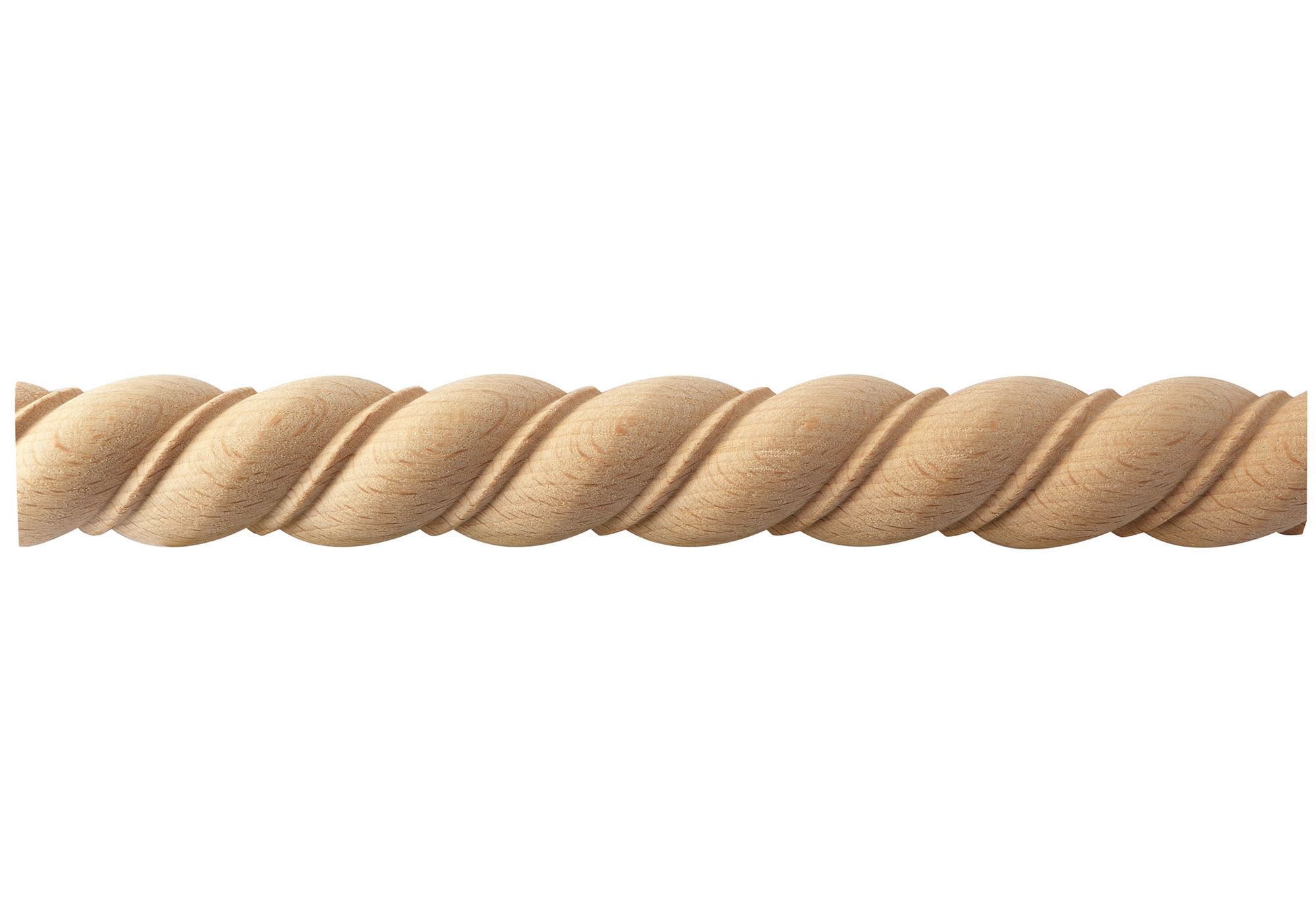 Beech Wood Carved Rope Moulding