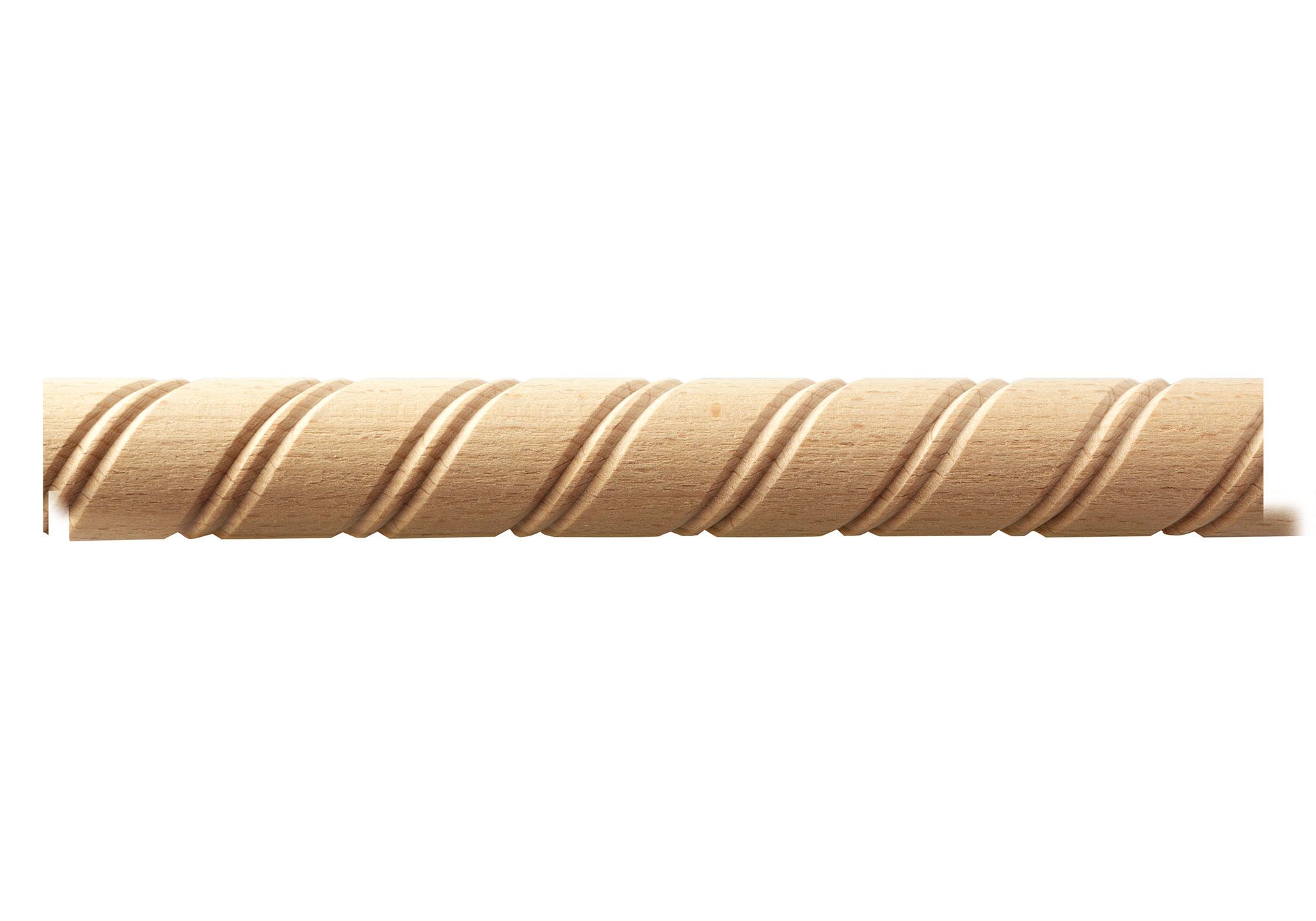 Beech Wood Carved Rope Moulding
