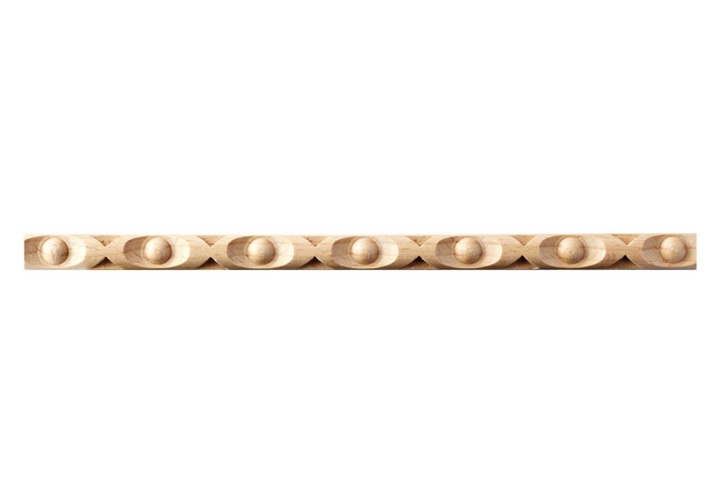 Beech Wood Bead Band Moulding