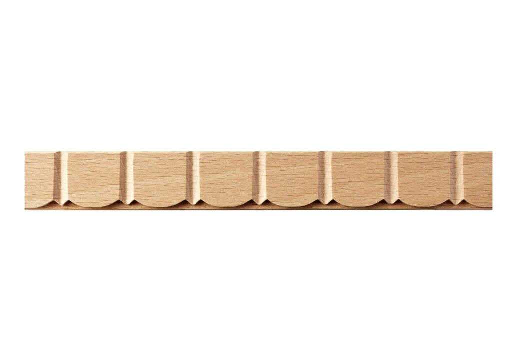 Beech Wood Fluted Moulding