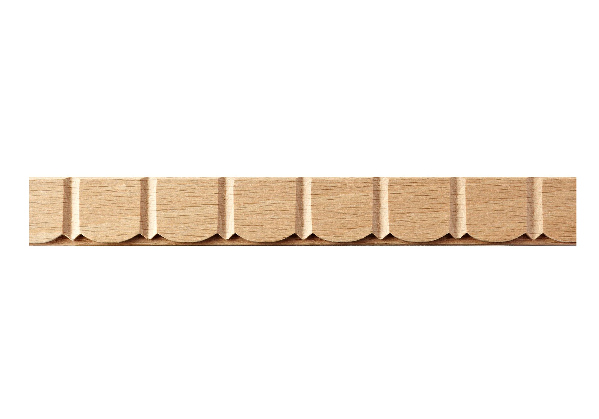 Beech Wood Fluted Moulding