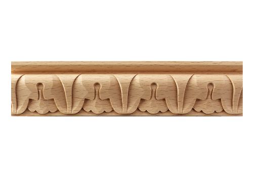 Beech Wood Acanthus Leaf Moulding