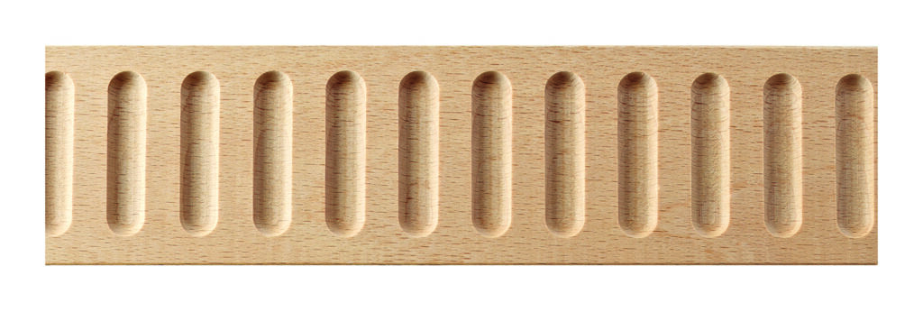 Beech Wood Fluted Moulding